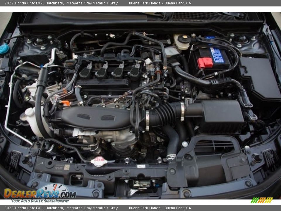 2022 Honda Civic EX-L Hatchback 1.5 Liter Turbocharged DOHC 16-Valve VTEC 4 Cylinder Engine Photo #9