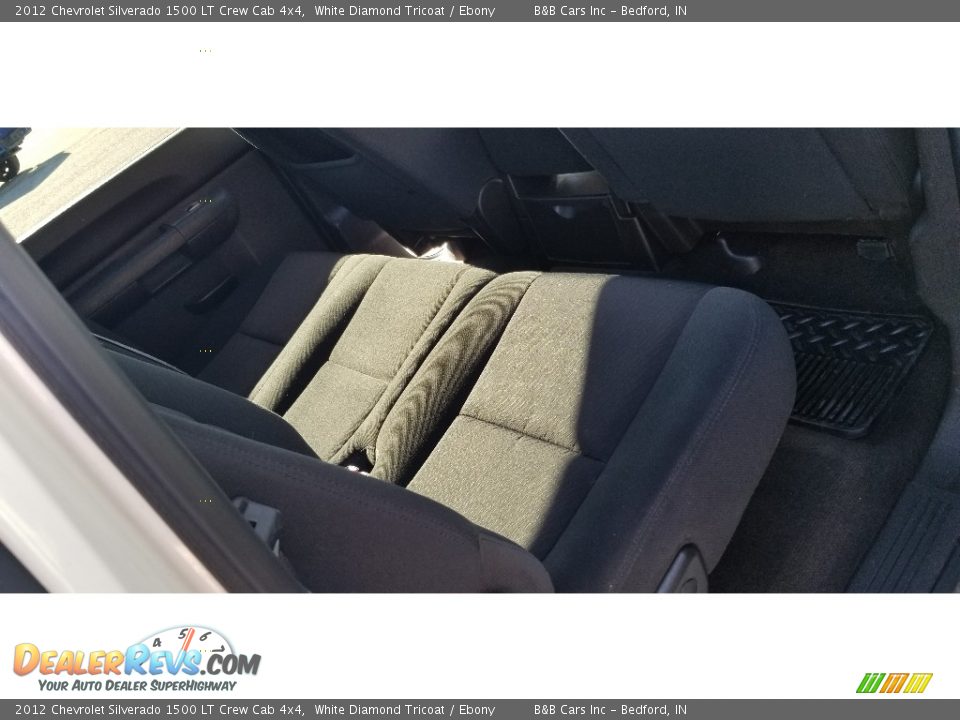 2012 Chevrolet Silverado 1500 LT Crew Cab 4x4 White Diamond Tricoat / Ebony Photo #14