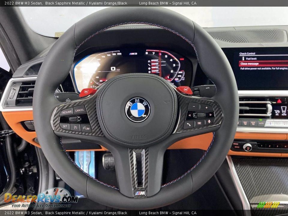 2022 BMW M3 Sedan Steering Wheel Photo #14