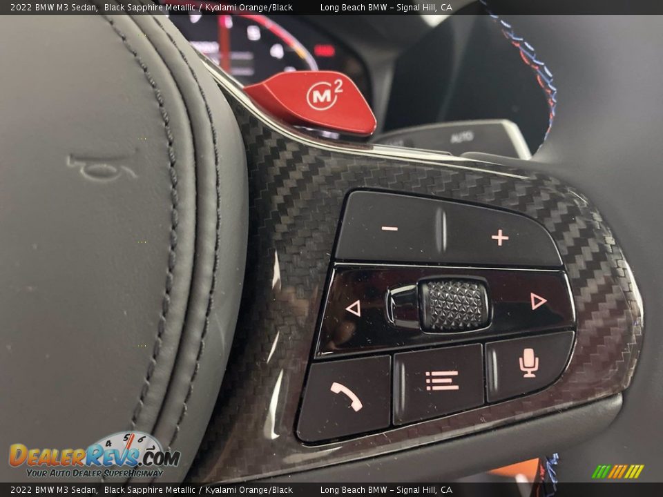 2022 BMW M3 Sedan Steering Wheel Photo #16