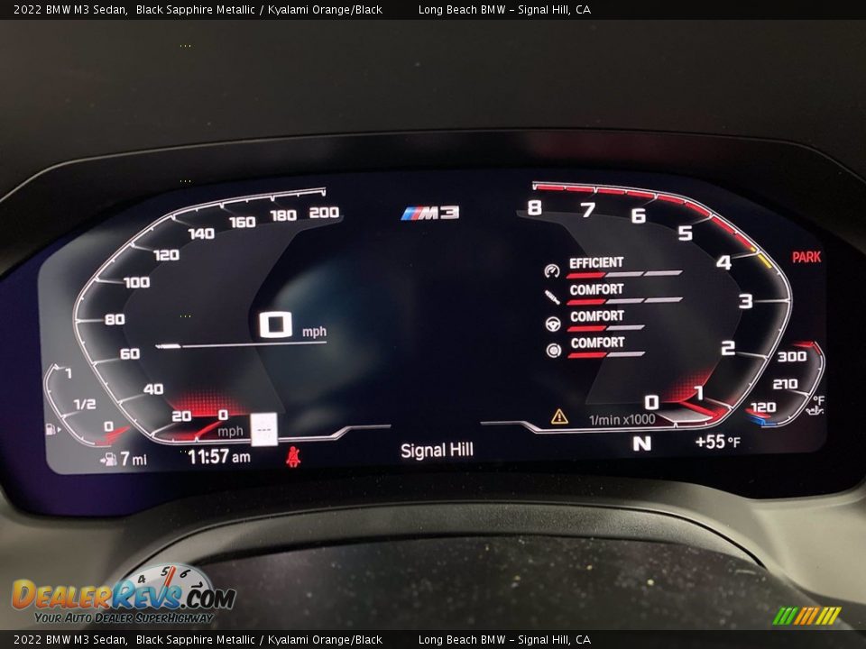 2022 BMW M3 Sedan Gauges Photo #17