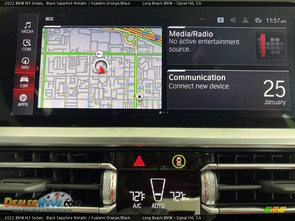 Navigation of 2022 BMW M3 Sedan Photo #18