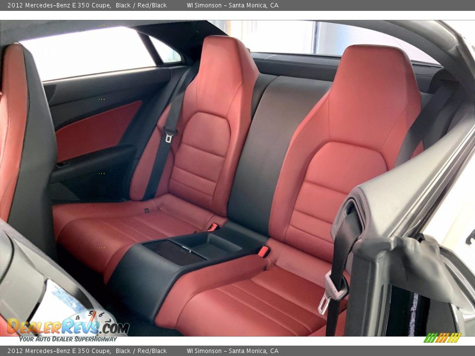 Rear Seat of 2012 Mercedes-Benz E 350 Coupe Photo #20