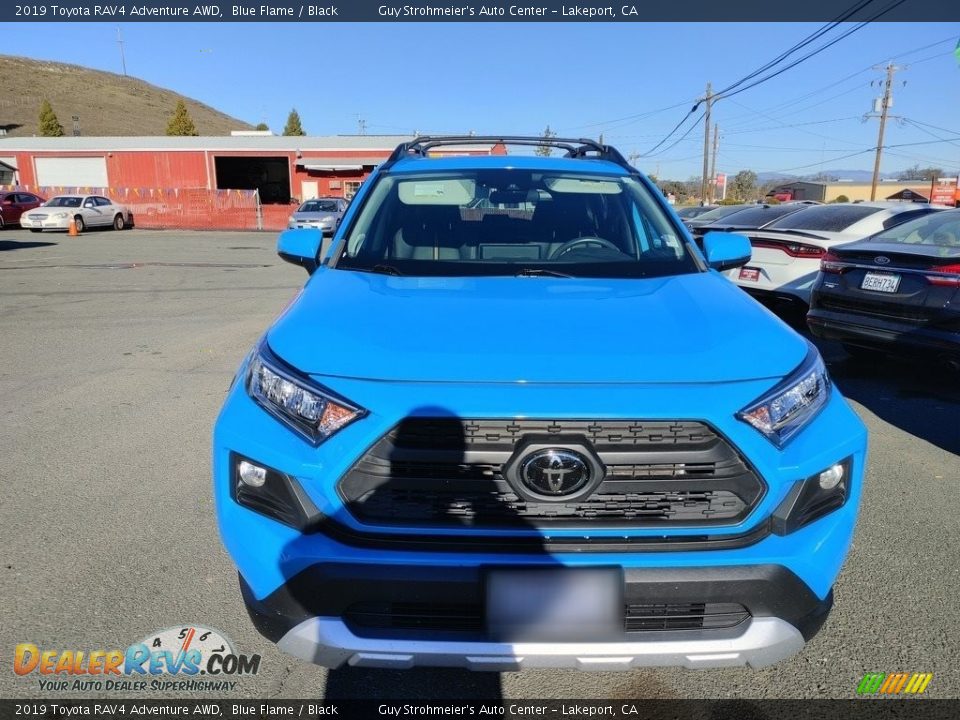 2019 Toyota RAV4 Adventure AWD Blue Flame / Black Photo #2