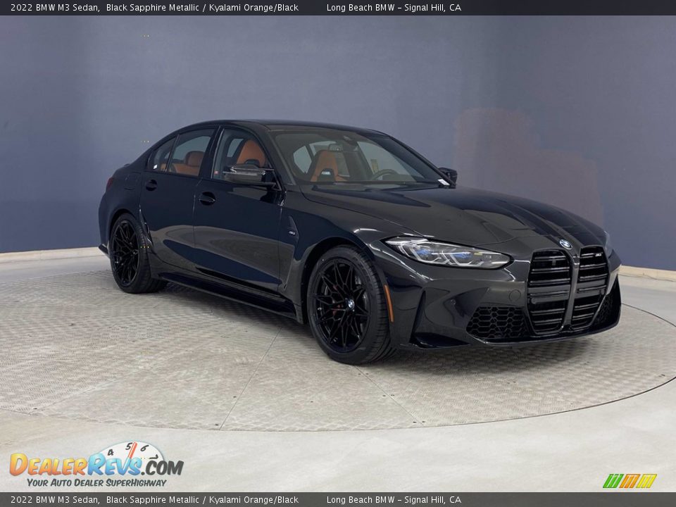 Front 3/4 View of 2022 BMW M3 Sedan Photo #27