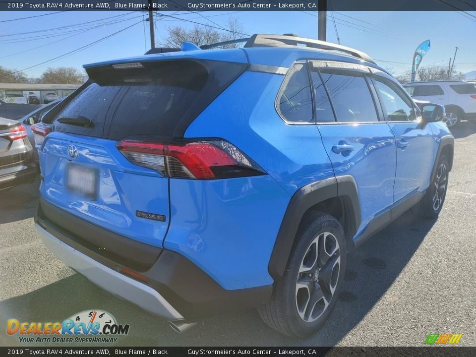 2019 Toyota RAV4 Adventure AWD Blue Flame / Black Photo #8