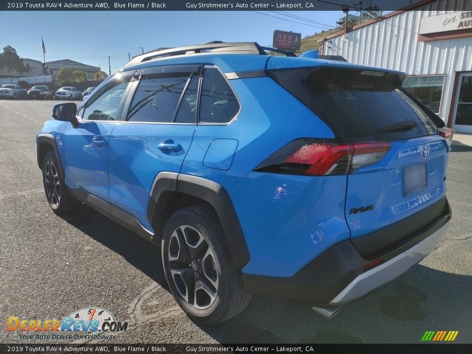 2019 Toyota RAV4 Adventure AWD Blue Flame / Black Photo #10