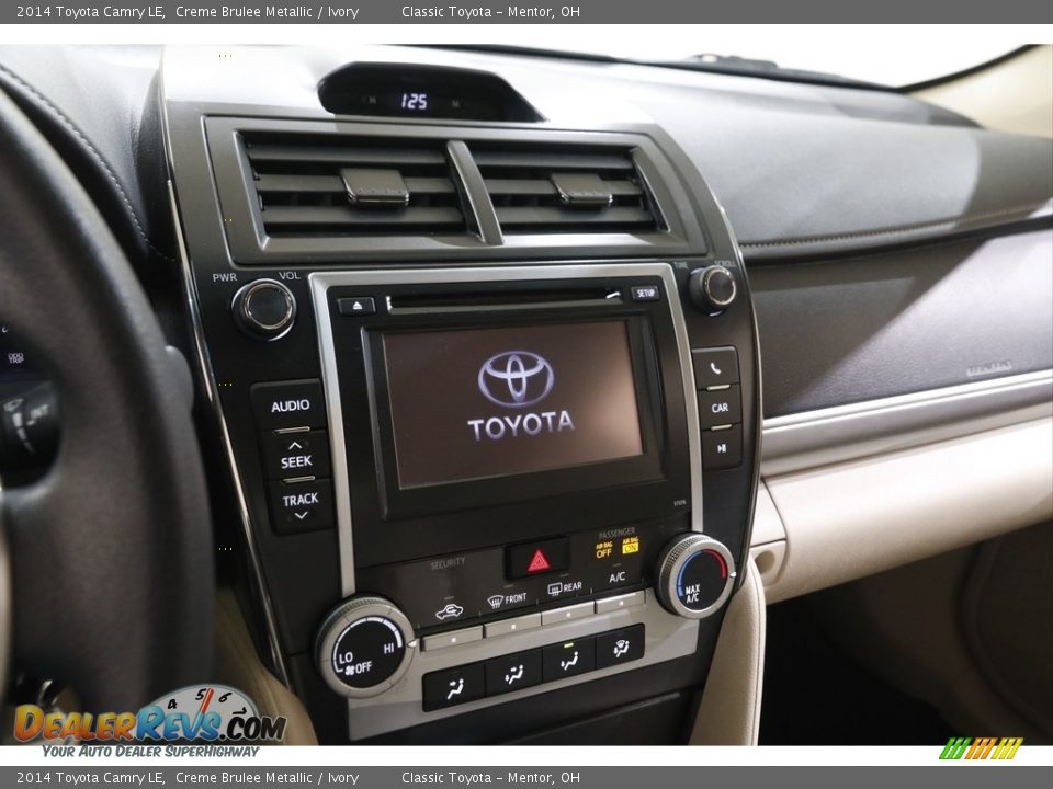 2014 Toyota Camry LE Creme Brulee Metallic / Ivory Photo #9