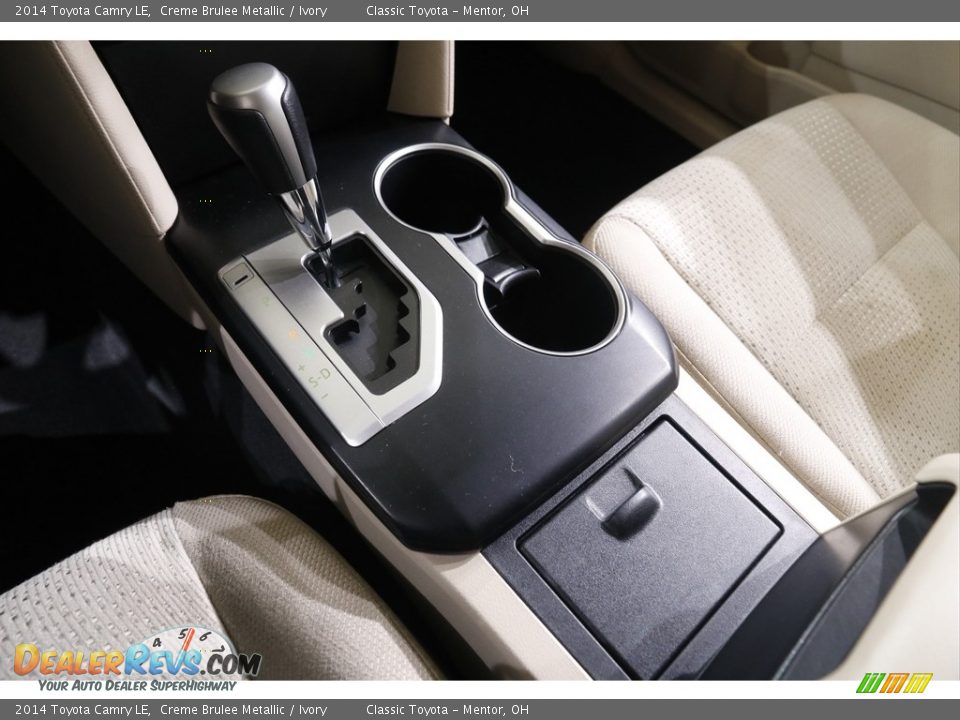 2014 Toyota Camry LE Creme Brulee Metallic / Ivory Photo #12