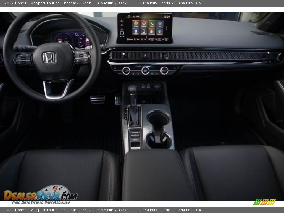 Dashboard of 2022 Honda Civic Sport Touring Hatchback Photo #17