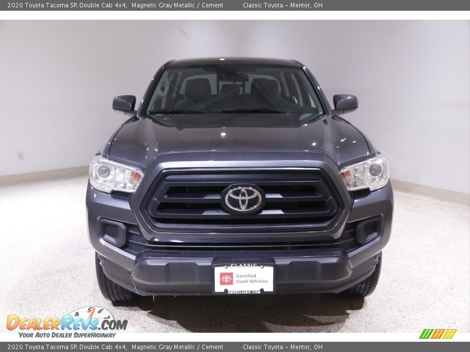 2020 Toyota Tacoma SR Double Cab 4x4 Magnetic Gray Metallic / Cement Photo #2