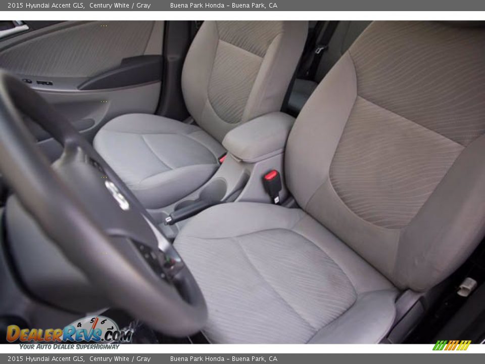 Front Seat of 2015 Hyundai Accent GLS Photo #15