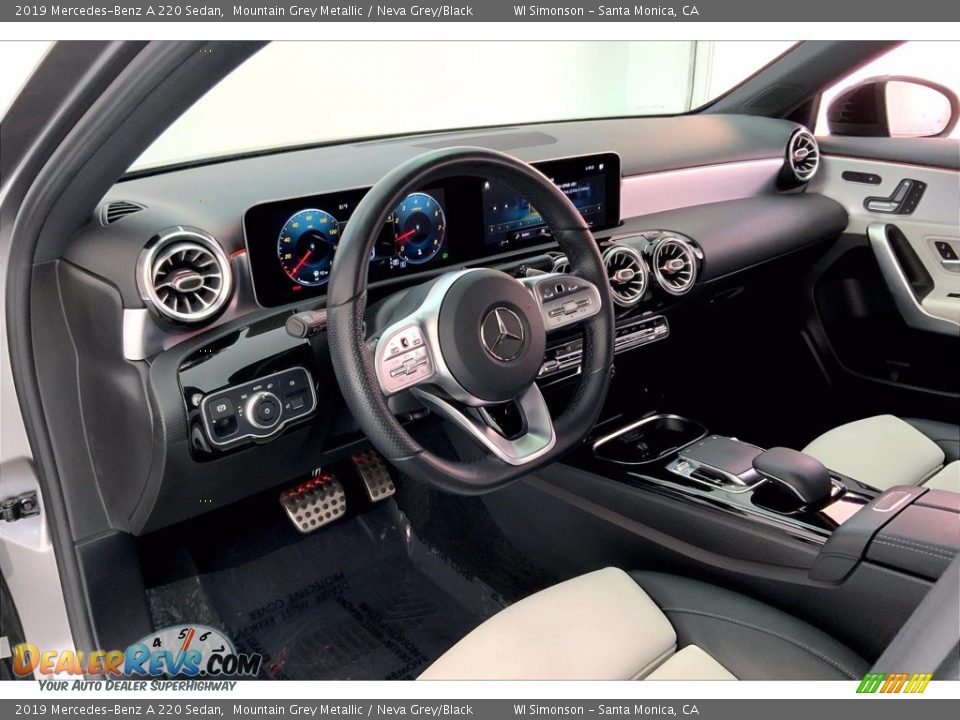 Front Seat of 2019 Mercedes-Benz A 220 Sedan Photo #14