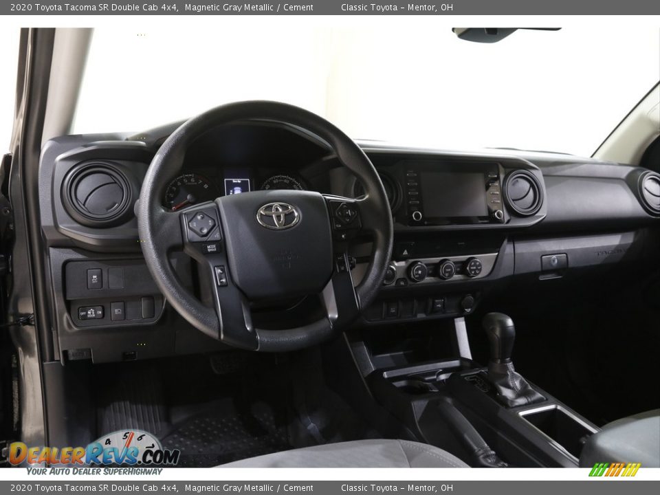 2020 Toyota Tacoma SR Double Cab 4x4 Magnetic Gray Metallic / Cement Photo #6
