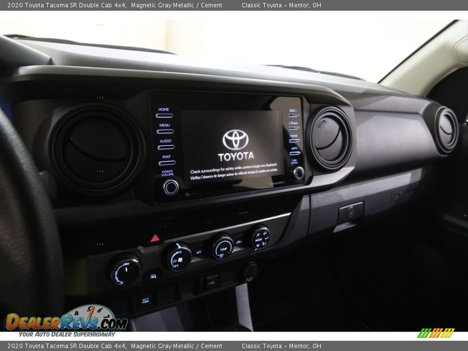 2020 Toyota Tacoma SR Double Cab 4x4 Magnetic Gray Metallic / Cement Photo #9