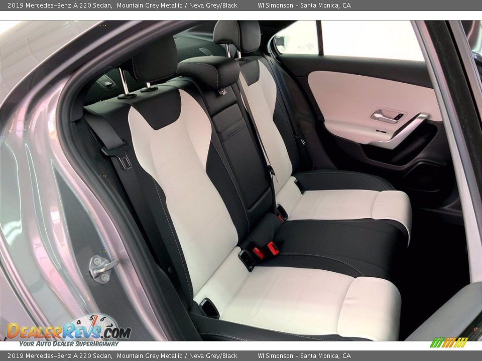 Rear Seat of 2019 Mercedes-Benz A 220 Sedan Photo #19