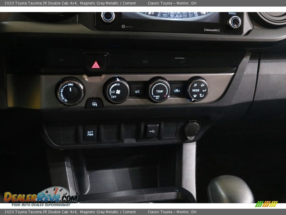 2020 Toyota Tacoma SR Double Cab 4x4 Magnetic Gray Metallic / Cement Photo #12