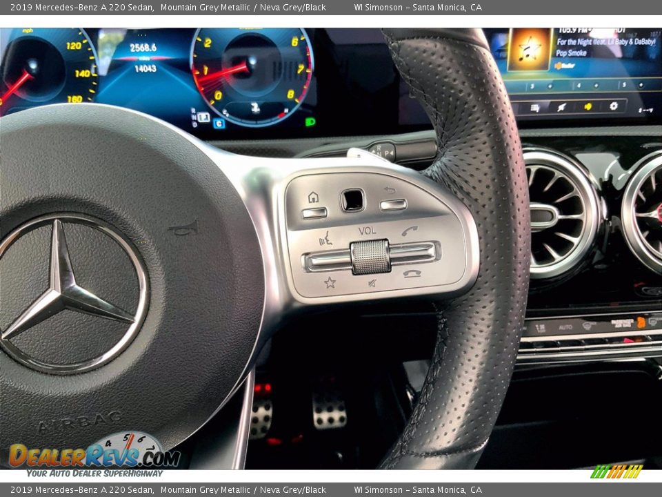 2019 Mercedes-Benz A 220 Sedan Steering Wheel Photo #22