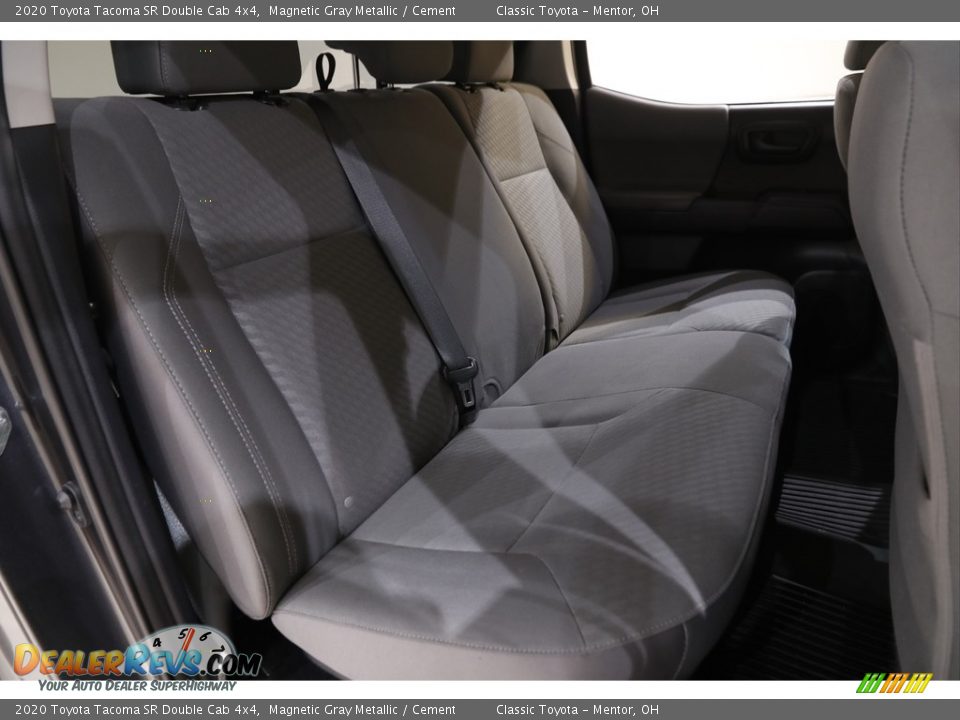 2020 Toyota Tacoma SR Double Cab 4x4 Magnetic Gray Metallic / Cement Photo #15