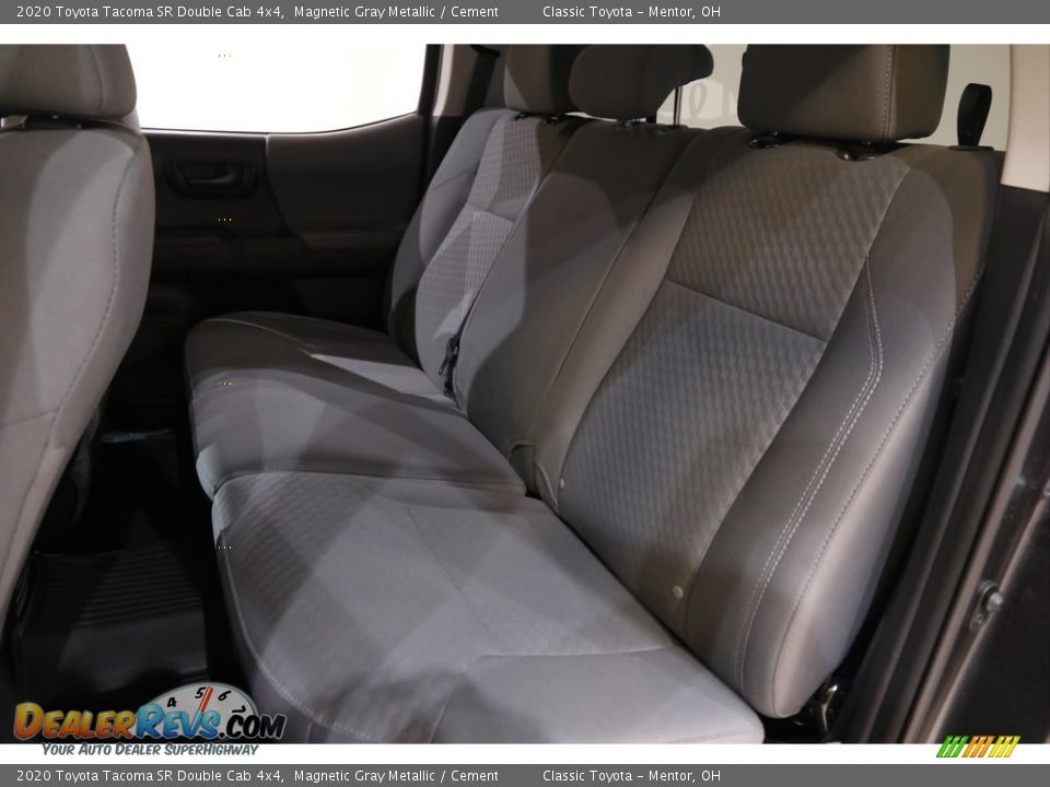 2020 Toyota Tacoma SR Double Cab 4x4 Magnetic Gray Metallic / Cement Photo #16
