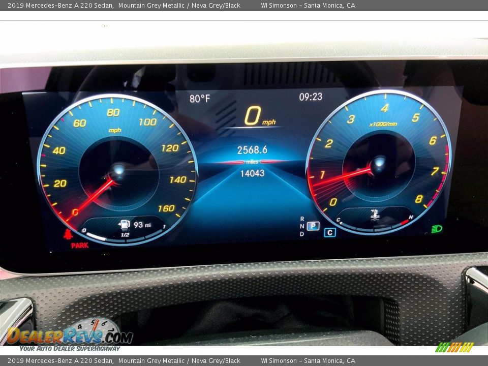 2019 Mercedes-Benz A 220 Sedan Gauges Photo #23