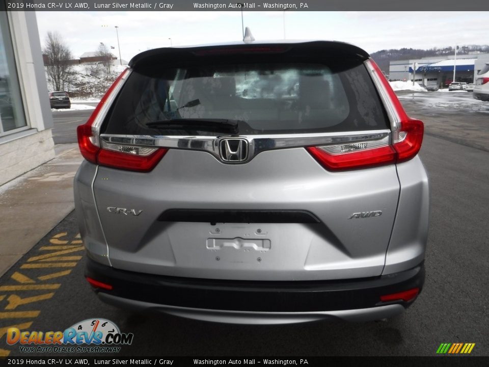 2019 Honda CR-V LX AWD Lunar Silver Metallic / Gray Photo #9