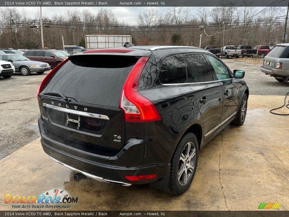 2014 Volvo XC60 T6 AWD Black Sapphire Metallic / Black Photo #6