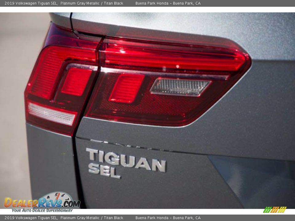 2019 Volkswagen Tiguan SEL Platinum Gray Metallic / Titan Black Photo #10