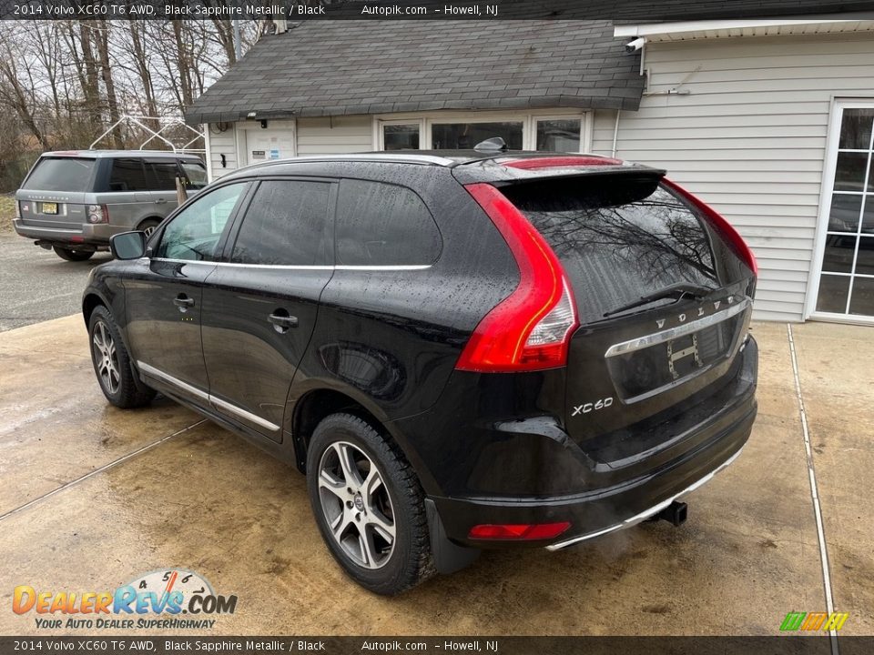 2014 Volvo XC60 T6 AWD Black Sapphire Metallic / Black Photo #8