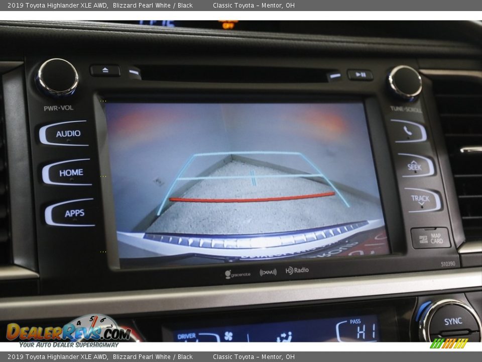 2019 Toyota Highlander XLE AWD Blizzard Pearl White / Black Photo #12