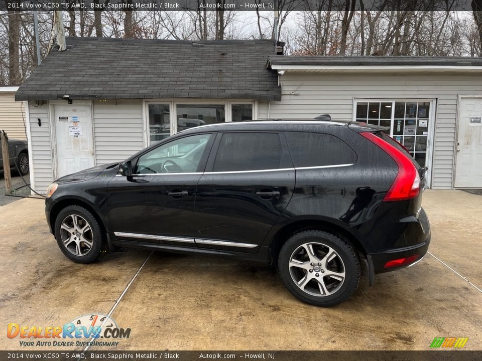 2014 Volvo XC60 T6 AWD Black Sapphire Metallic / Black Photo #9