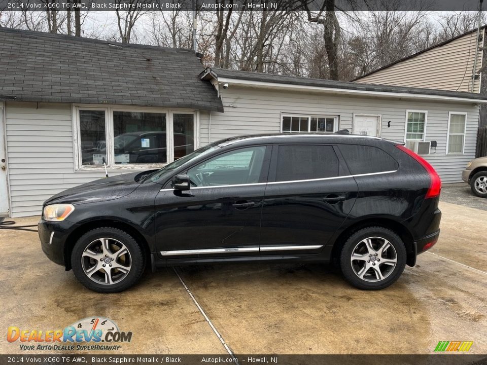 Black Sapphire Metallic 2014 Volvo XC60 T6 AWD Photo #10