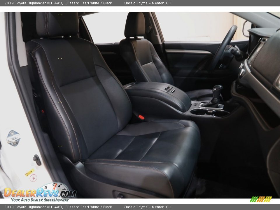 2019 Toyota Highlander XLE AWD Blizzard Pearl White / Black Photo #15