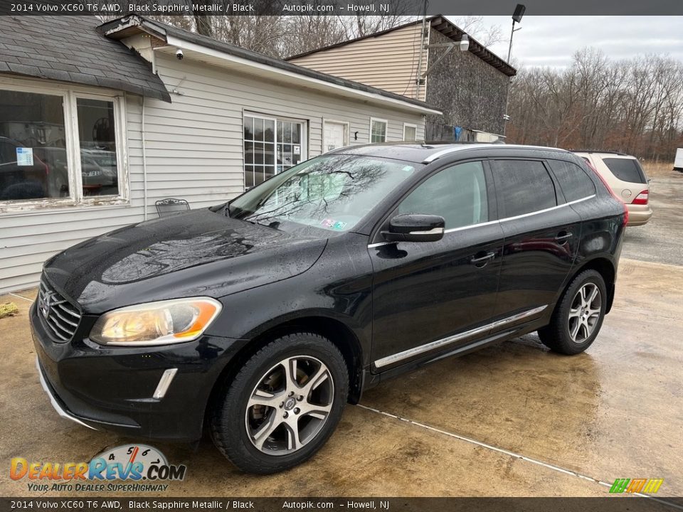 Black Sapphire Metallic 2014 Volvo XC60 T6 AWD Photo #11