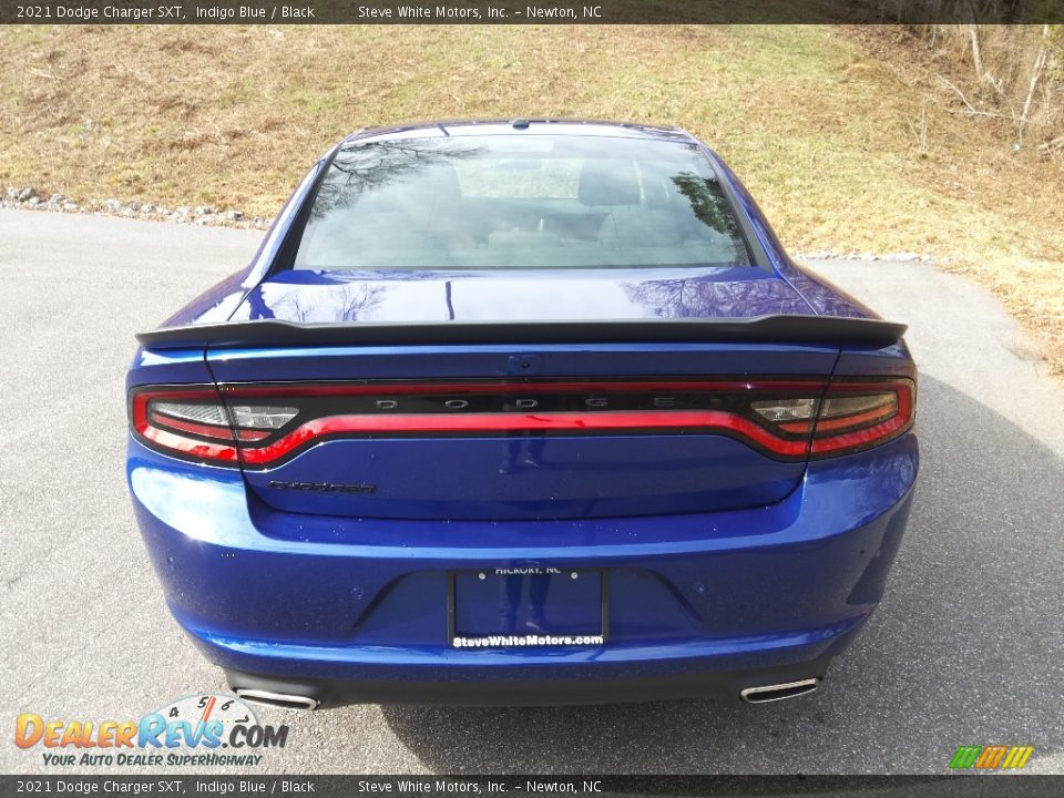 2021 Dodge Charger SXT Indigo Blue / Black Photo #7