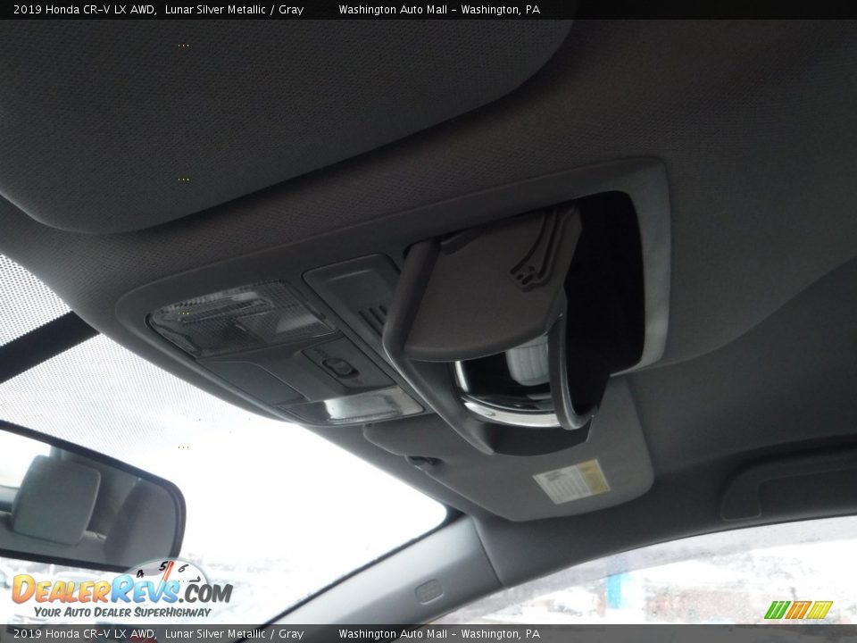 2019 Honda CR-V LX AWD Lunar Silver Metallic / Gray Photo #22
