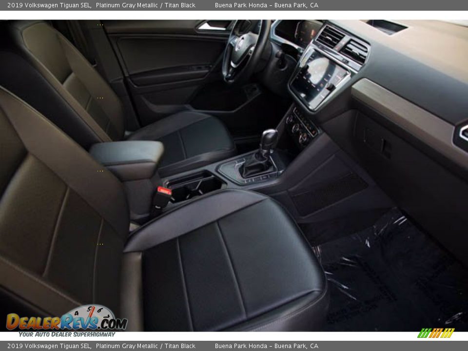 2019 Volkswagen Tiguan SEL Platinum Gray Metallic / Titan Black Photo #26