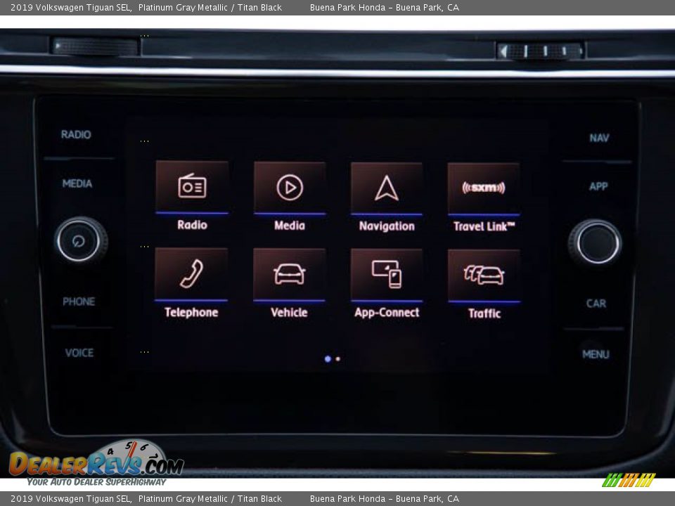 2019 Volkswagen Tiguan SEL Platinum Gray Metallic / Titan Black Photo #28