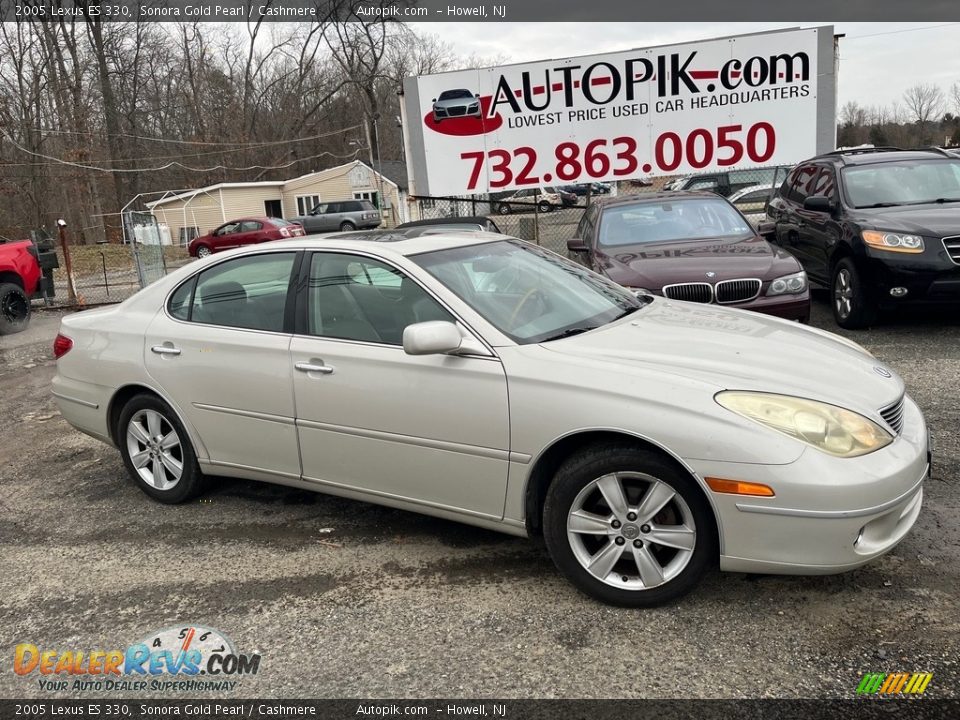 2005 Lexus ES 330 Sonora Gold Pearl / Cashmere Photo #1