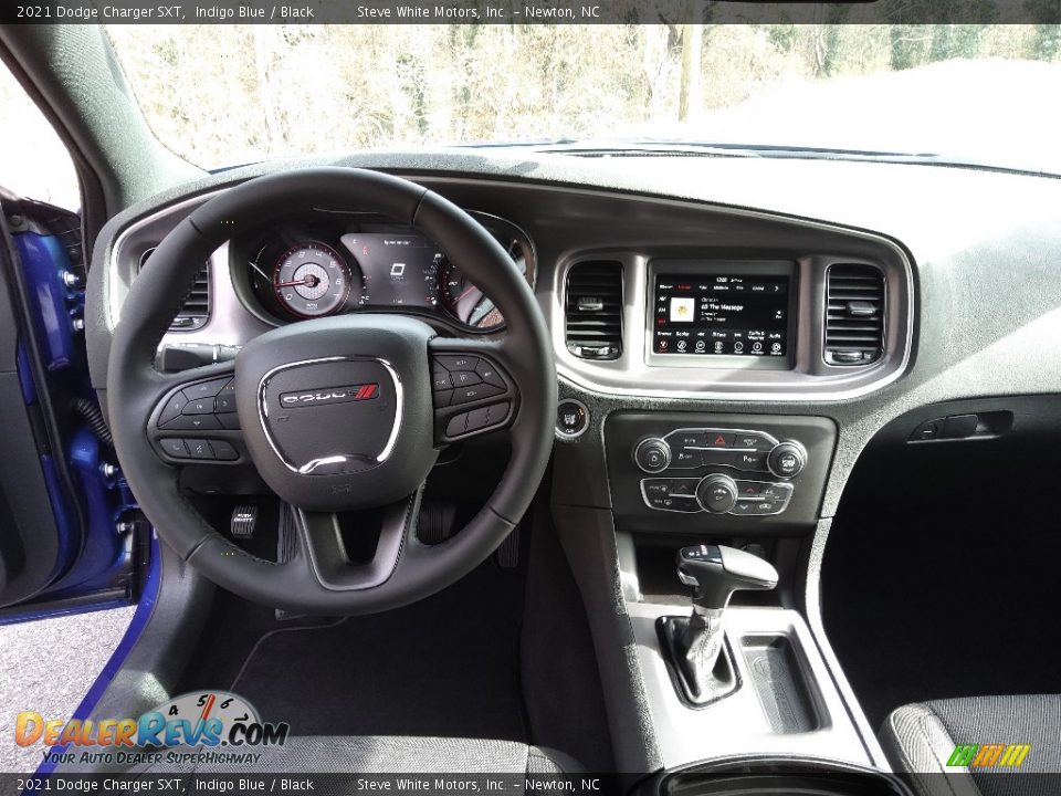 2021 Dodge Charger SXT Indigo Blue / Black Photo #16