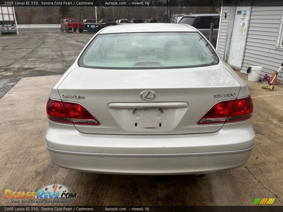 2005 Lexus ES 330 Sonora Gold Pearl / Cashmere Photo #4