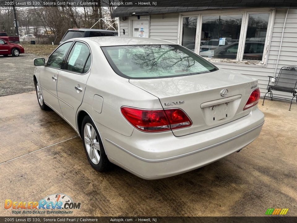 2005 Lexus ES 330 Sonora Gold Pearl / Cashmere Photo #5