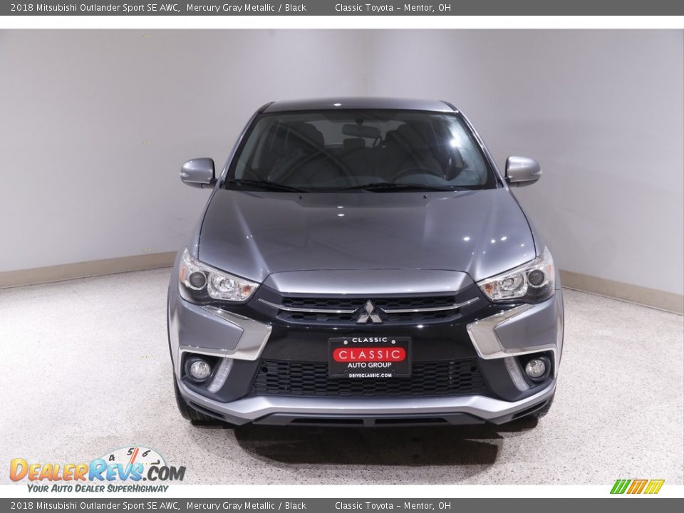 2018 Mitsubishi Outlander Sport SE AWC Mercury Gray Metallic / Black Photo #2