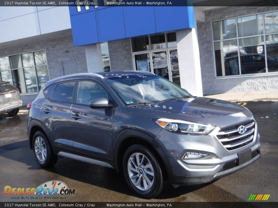 2017 Hyundai Tucson SE AWD Coliseum Gray / Gray Photo #1