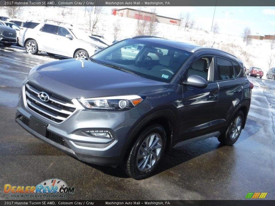 2017 Hyundai Tucson SE AWD Coliseum Gray / Gray Photo #5