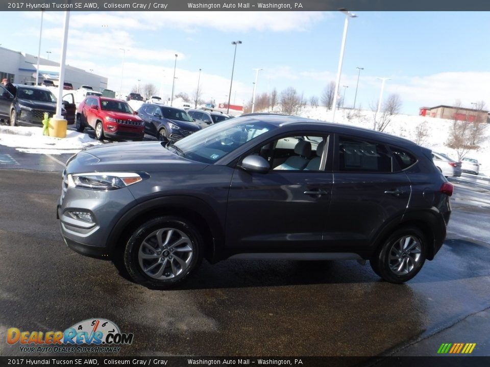 2017 Hyundai Tucson SE AWD Coliseum Gray / Gray Photo #6