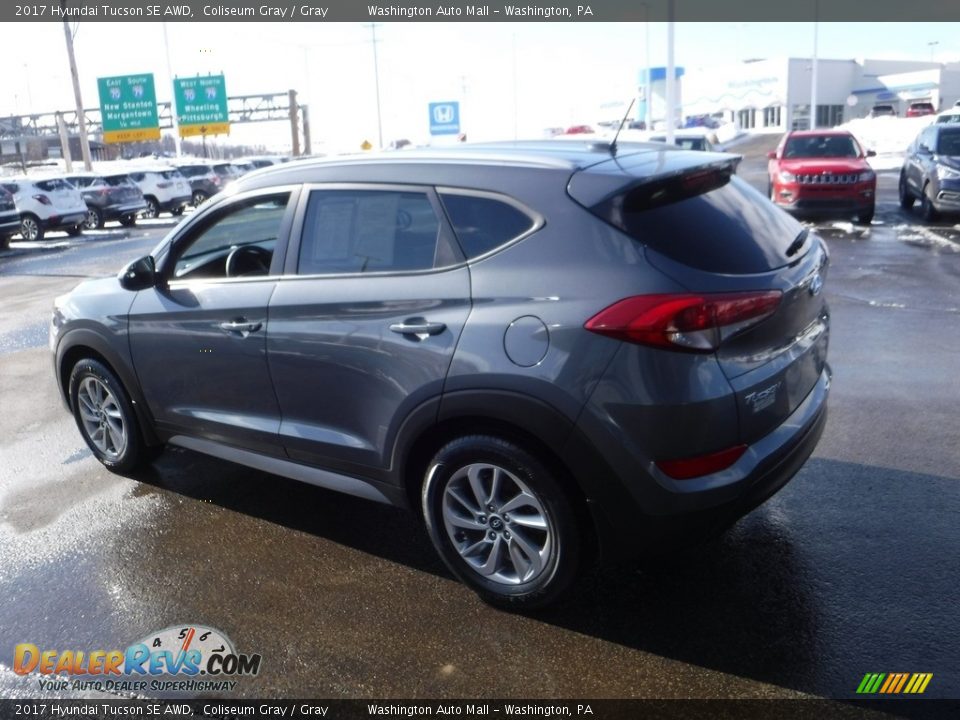 2017 Hyundai Tucson SE AWD Coliseum Gray / Gray Photo #7