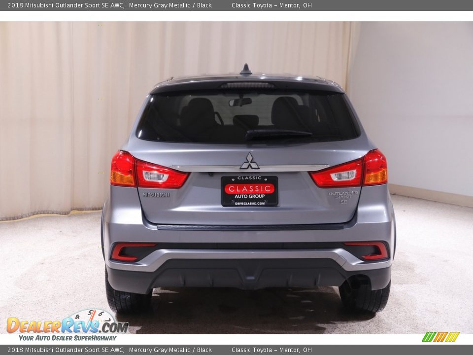 2018 Mitsubishi Outlander Sport SE AWC Mercury Gray Metallic / Black Photo #18