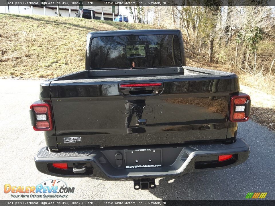 2021 Jeep Gladiator High Altitude 4x4 Black / Black Photo #7