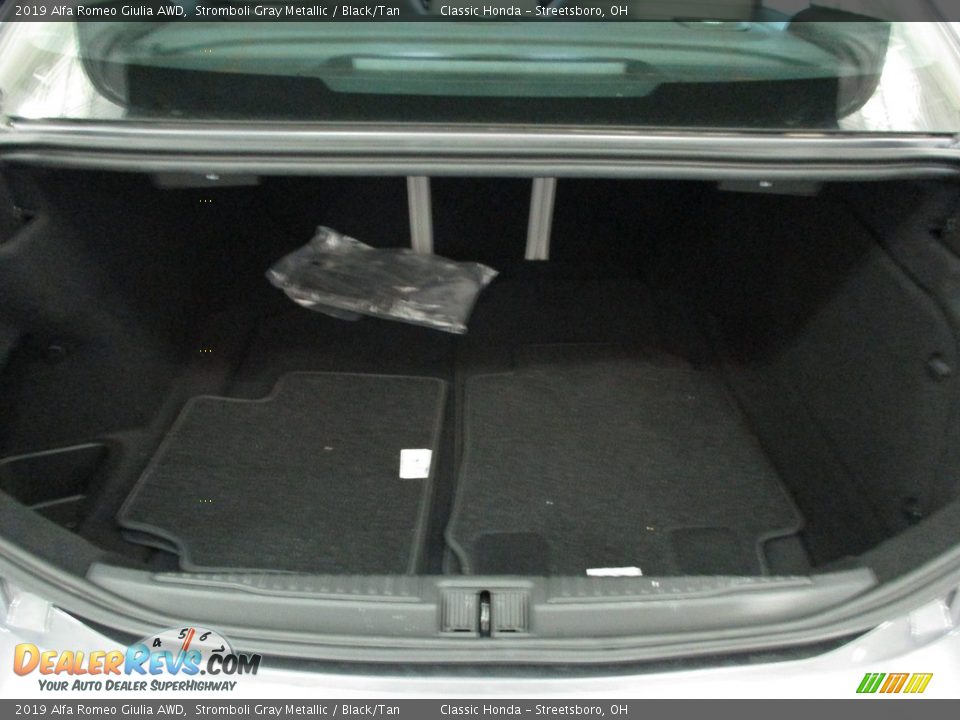 2019 Alfa Romeo Giulia AWD Stromboli Gray Metallic / Black/Tan Photo #21